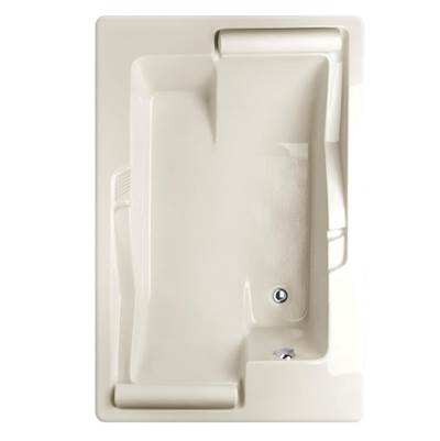 Hydro Systems Ashley Drop In Air Bathtub - 6048 in Biscuit