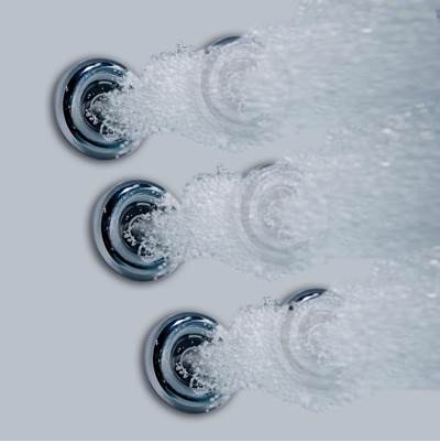 Hydro Systems Ston Color Option in Polished Nickel