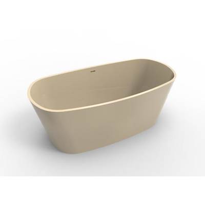Hydro Systems Biscayne Air Bathtub - 64" x 31" in Almond