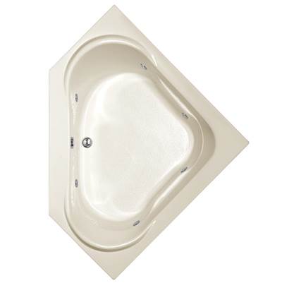 Hydro Systems Clarissa 5555 Drop-In Whirlpool Bathtub in Biscuit