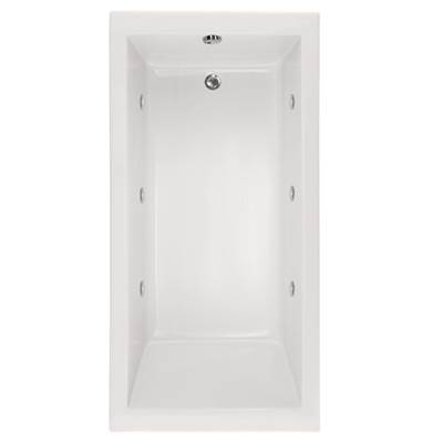Hydro Systems Studio Lindsey 6636 Thermal Air Bathtub in White