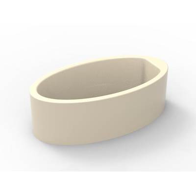 Hydro Systems Aubry 6032 Drop-In Soaking Tub in Biscuit