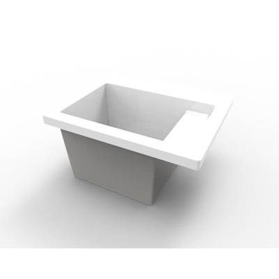 Hydro Systems ARC 22" x 14" Solid Surface Sink in Almond