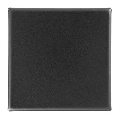 Infinity Drain Pro Series Center Drain 4" x 4" Solid Style Shower Drain in Matte Black