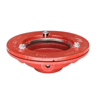 Infinity Drain Clamp Down Drain - 4" Throat - 2" Threaded Outlet