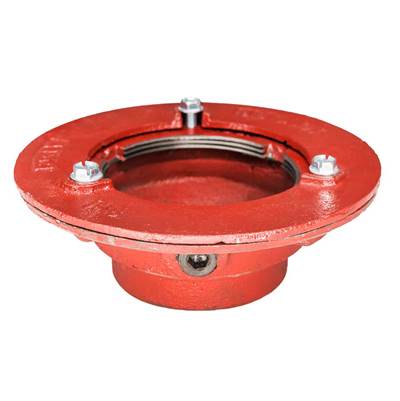 Infinity Drain Clamp Down Drain - 4" Throat - 3" Threaded Outlet
