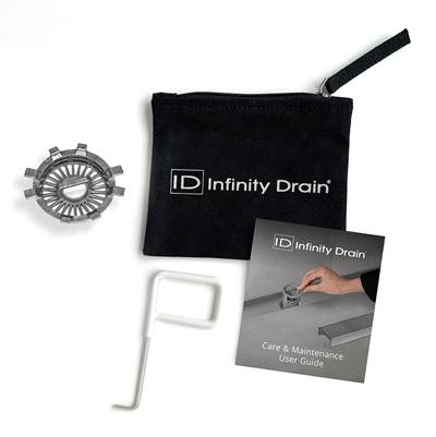 Infinity Drain Hair Maintenance Kit - HS 2 Hair Strainer