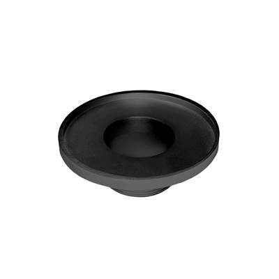 Infinity Drain Premium Center Drain 5'' x 5'' Drain Flange - 2-Throat Only in Matte Black