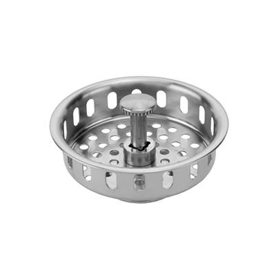 Jaclo Kitchen Sink Basket Strainer in Antique Brass