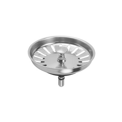 Jaclo Kitchen Sink Basket Strainer in Antique Brass