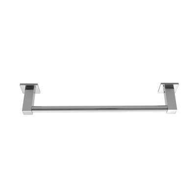 Jaclo Cubix II Towel Bar - 18'' in Antique Brass