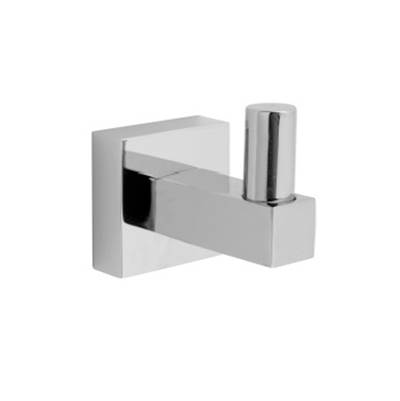 Jaclo Cubix Robe Hook in Antique Brass
