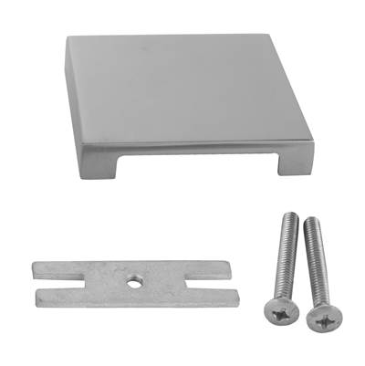 Jaclo Concealed Mount Square Overflow Face Plate in Polished Nickel