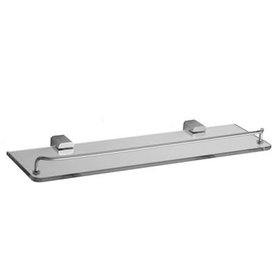 Jaclo CUBIX II Glass Shelf with Wire Rail in Almond