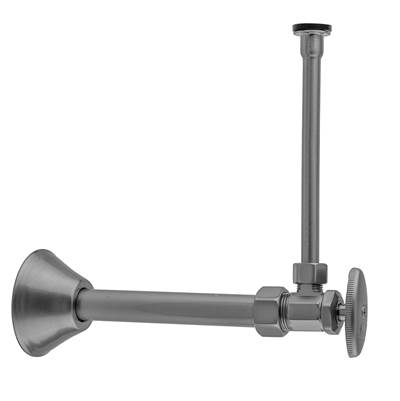 Jaclo Multi Turn Angle Pattern 5/8'' O.D. Compression x 3/8'' O.D. - Oval Handle - 20'' Supply Tube in Vintage Bronze