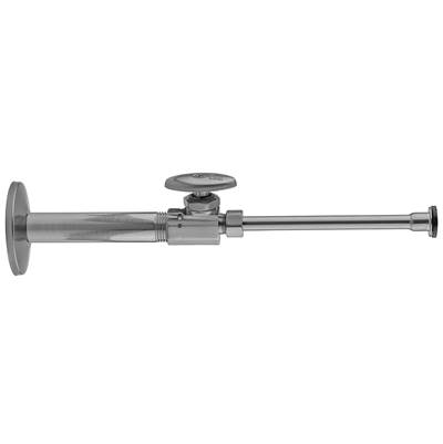 Jaclo Multi Turn Straight Pattern 3/8'' IPS x 3/8'' O.D. - Oval Handle - 20'' Supply Tube in Vintage Bronze
