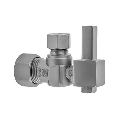 Jaclo 5/8" x 3/8" Angle Supply Valve - Square Lever in Caramel Bronze