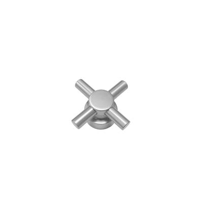 Jaclo Contempo Cross Handle Service Part in Unlacquered Brass