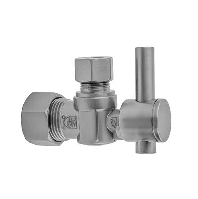 Jaclo Contempo Lever Quarter Turn Supply Valve - 5/8" O.D. x 3/8" O.D. in Caramel Bronze