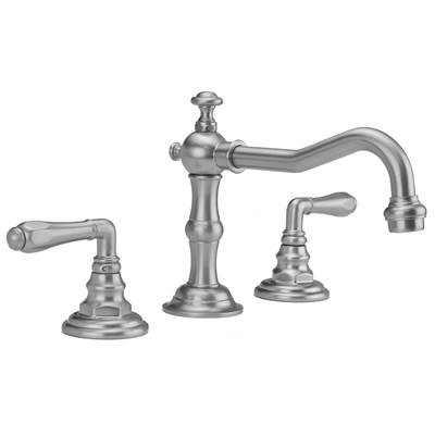 Jaclo Roaring 20's Widespread Bathroom Sink Faucet - Smooth Lever Handles - 0.5 GPM in Oil Rubbed Bronze