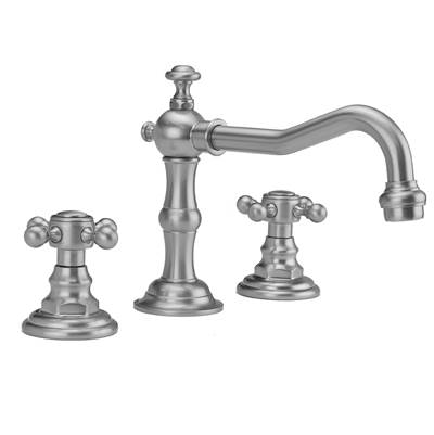 Jaclo Roaring 20's Widespread Bathroom Faucet - Ball Cross Handles - 1.2 GPM in Oil Rubbed Bronze