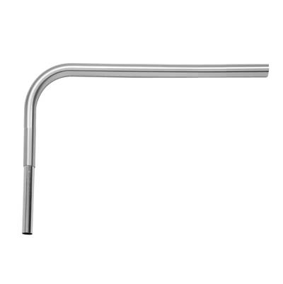 Jaclo Roaring 20'S All Brass L-Bar Shower Curtain Rod in Matte Black