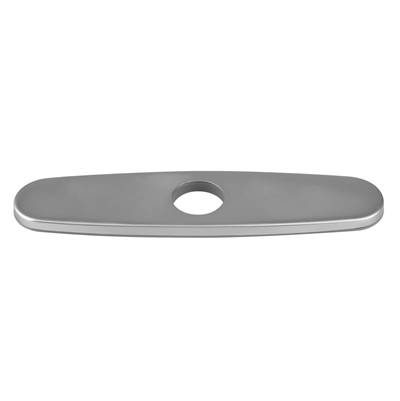 Jaclo 8" Cover Plate for Single Hole Faucets in Antique Brass