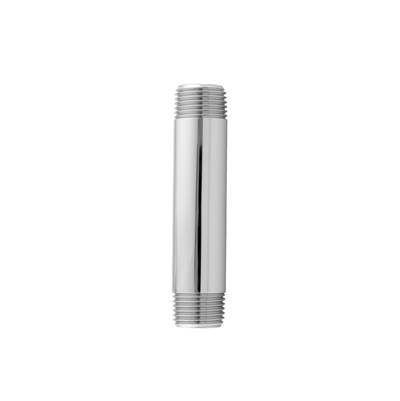 Jaclo 1/2" IPS x 4" Brass Vertical Drop Ceiling Nipple in Unlacquered Brass