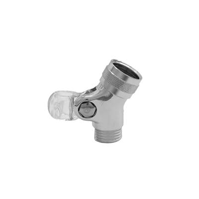 Jaclo Hand Shower Holder - Pin Mount - Swivel Brass Base in Polished Chrome
