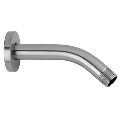 Jaclo 8" 45° Shower Arm with Contemporary Escutcheon in Antique Brass