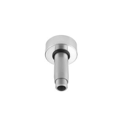 Jaclo All Brass Vertical 3" Drop Ceiling Specialty Showerarm & Escutcheon in White