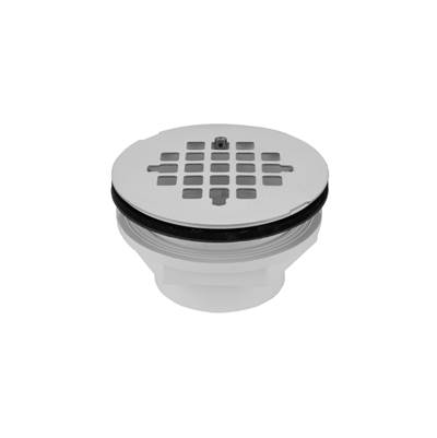 Jaclo 2" PVC Complete Shower Drain - Snap-in Plate in Caramel Bronze