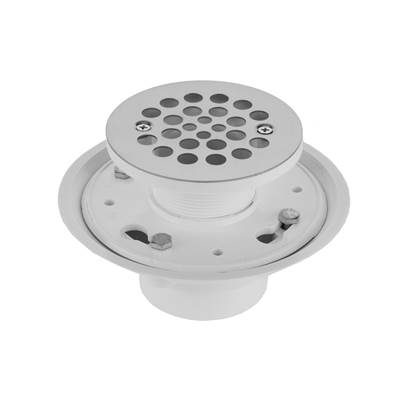 Jaclo 2" or 3" PVC Complete Round Shower Drain in Caramel Bronze
