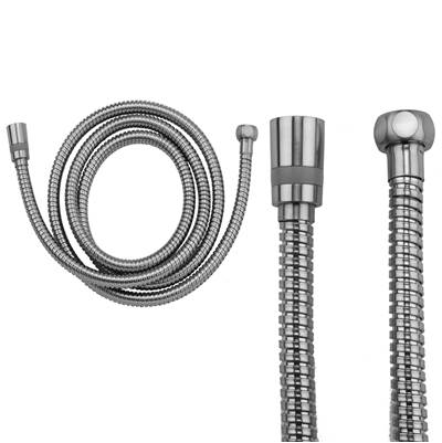 Jaclo 60" Swivel Double Spiral Brass Hose in Antique Brass