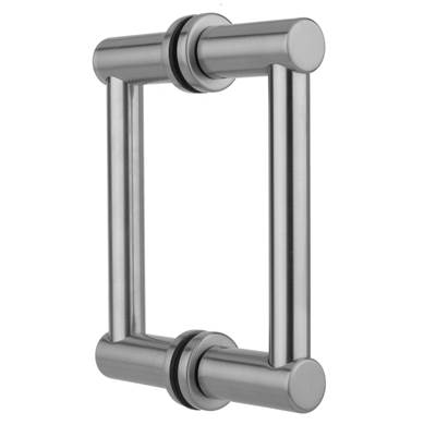 Jaclo H40 Contempo II Back to Back Shower Door Pull - 12" in Antique Brass