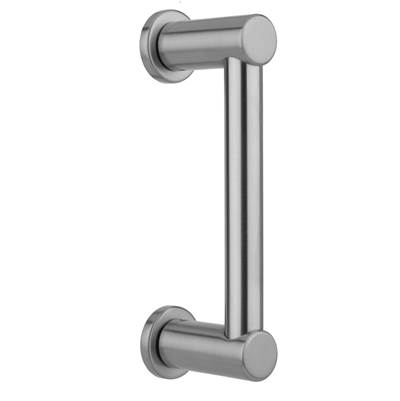 Jaclo Contempo II 12" Front Mount Shower Door Pull in Antique Brass