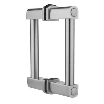 Jaclo H80 Contempo Back to Back 12'' Shower Door Pull in Antique Brass