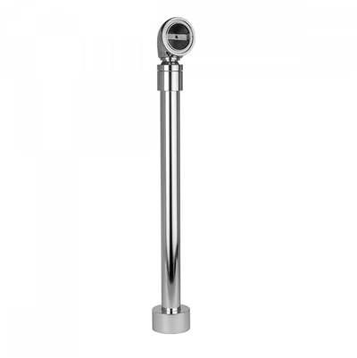 Jaclo Exposed Brass Pivot Neck Drain in Antique Brass