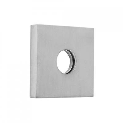 Jaclo 2 1/2'' x 2 1/2'' Square Escutcheon in Antique Brass