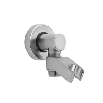 Jaclo Contemporary Water Supply Elbow - Handshower Holder in Satin Copper