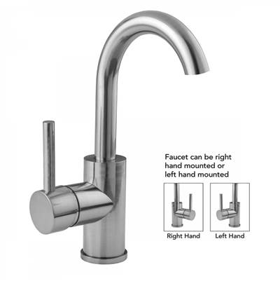 Jaclo Uptown Contempo Bar Sink Faucet - Single Hole - 1.2 GPM