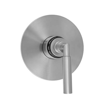 Jaclo Round Plate Contempo Hub Lever Trim - J-TH34/J-TH12 in Antique Brass