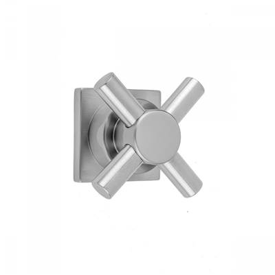 Jaclo Contempo Cross - Square Escutcheon Trim in Antique Brass