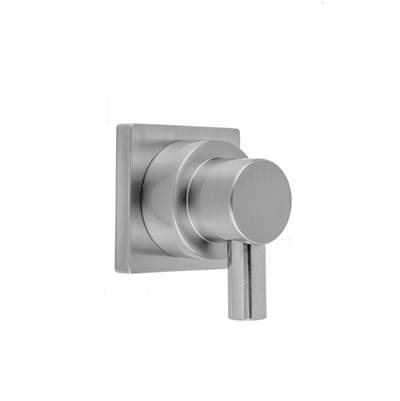 Jaclo Contempo Volume Control Trim - Short Peg Lever Handle in Antique Brass