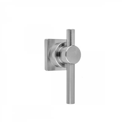 Jaclo Contempo Square Escutcheon Trim - Peg Lever Handle in Antique Brass
