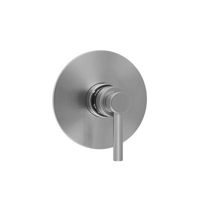Jaclo Contempo Round Plate - Low Lever Trim in Almond