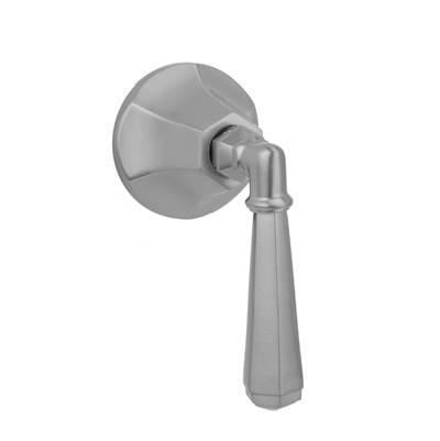 Jaclo Astor Volume Control and Diverter Trim - Hex Lever Handle in Antique Brass