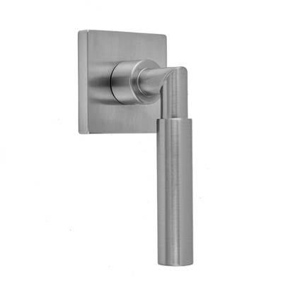 Jaclo Contempo Hub Base Lever with Square Escutcheon - Exacto Controls in Antique Brass