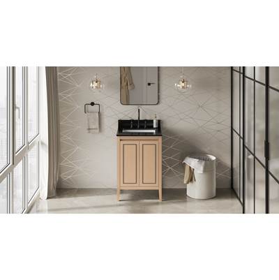 Jeffrey Alexander Percival Vanity - 24" - Single in Natural Oak