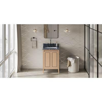 Jeffrey Alexander Percival Vanity - 24" - Single in Natural Oak